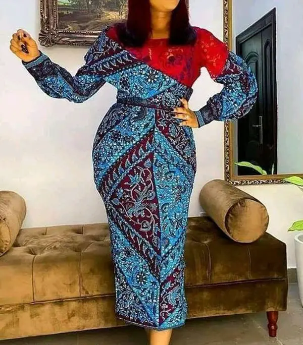 3 yard ankara long gown 3