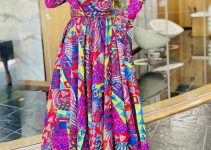 Cute Chiffon Vintage Gown Styles for Nigerian Ladies