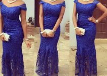 Amazing Navy Blue Lace Styles for Naija Ladies (2024)