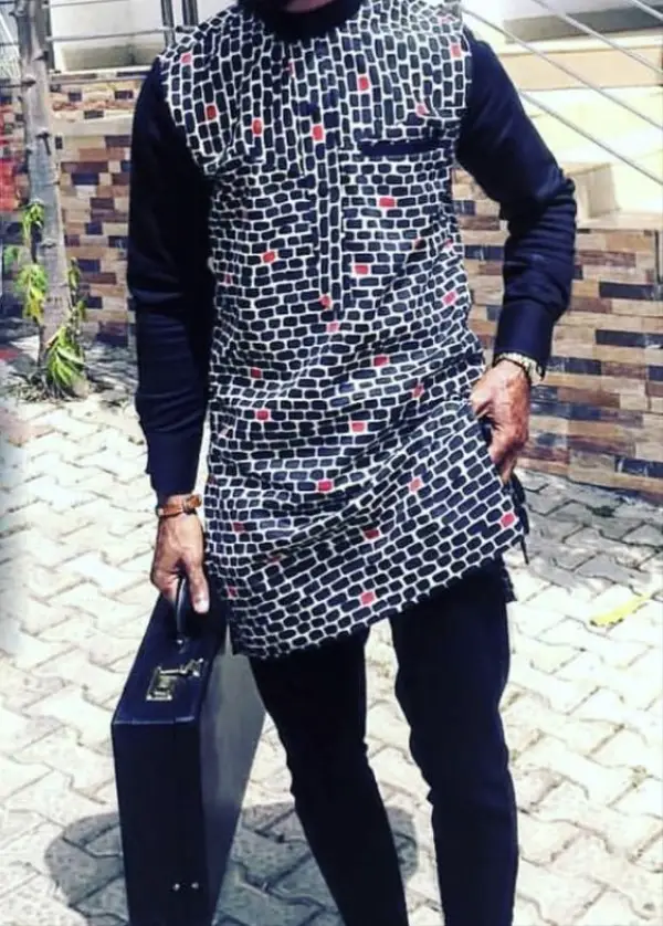 plain and pattern ankara styles for men