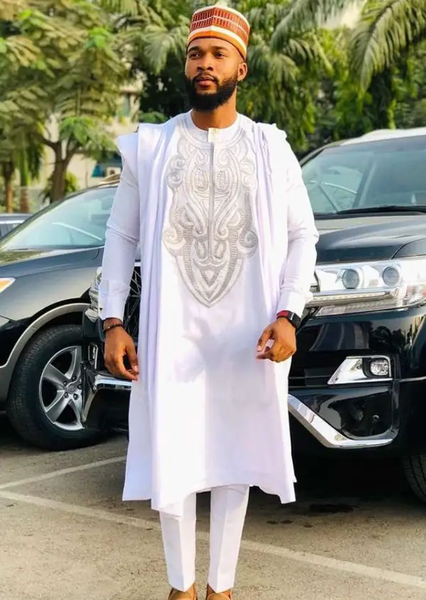 Trendy White Agbada Styles for Classy Men (2024) - Styles!