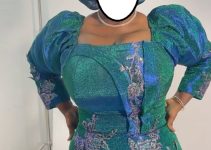 Cute Komole Lace Styles for Nigerian Ladies