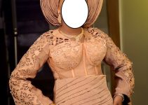 Latest Rose Gold Lace Styles for Nigerian Ladies