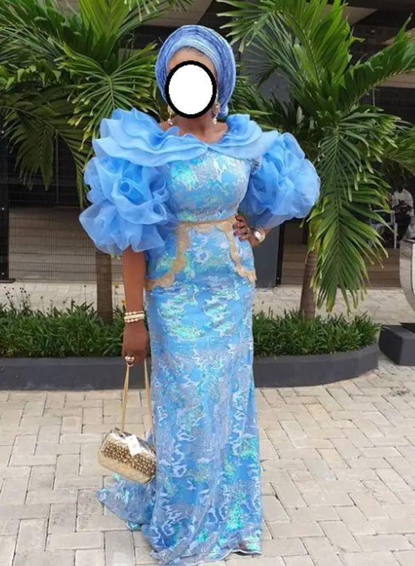 Amazing Sky Blue Lace Styles for Nigerian Ladies Styles